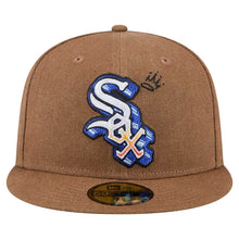 Load image into Gallery viewer, 59Fifty Chicago White Sox New Era Logo Scribble Fitted Hat - Gray UV
