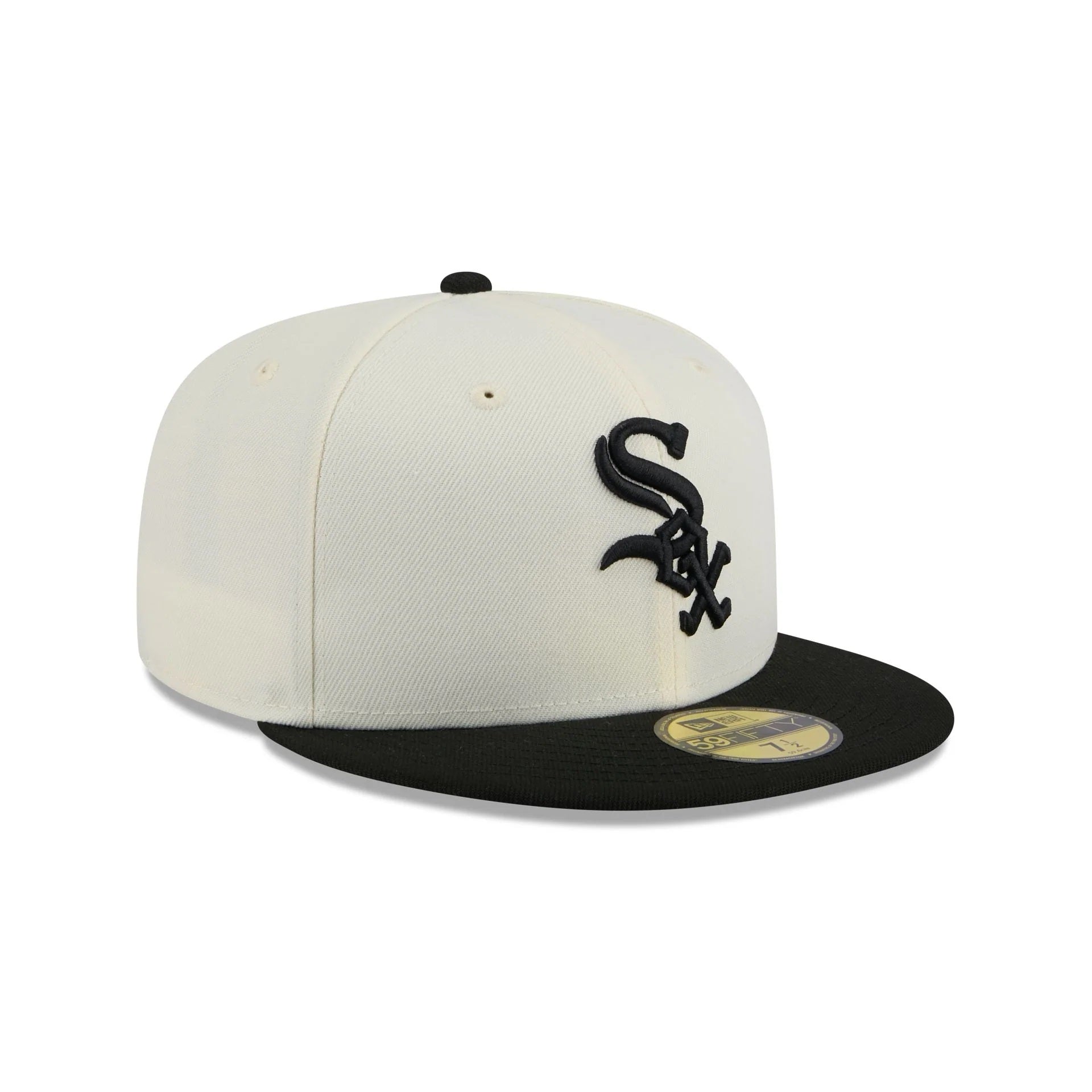 Casquette New Era Chicago White Sox 7 5/8 - Bleue - Neuf Sans étiquettes - Taille 7 5/8 - Polyester Léger