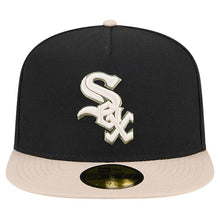 Load image into Gallery viewer, 59Fifty Canvas A-Frame Chicago White Sox 'Comiskey Park' 2-Tone - Grey UV
