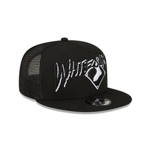 Load image into Gallery viewer, 9Fifty Chicago White Sox Trucker Snapback by New Era Black - Black UV
