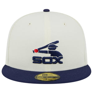 59Fifty Chicago White Sox Retro 50th Anniversary 2-tone White/Navy - Gray  UV