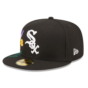 59Fifty Chicago White Sox Blooming Black - Gray UV