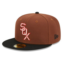 Load image into Gallery viewer, 59Fifty Chicago White Sox Harvest 1950 All Star Game 2T Brown/Black - Gray UV
