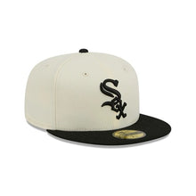 Load image into Gallery viewer, 59Fifty New Era Chicago White Sox Basic Chrome/Black - Grey UV
