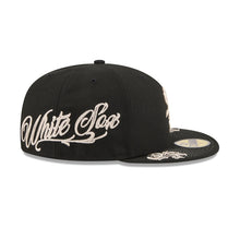 Load image into Gallery viewer, 59Fifty New Era Chicago White Sox Script Black - Grey UV
