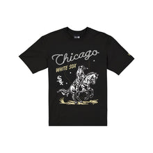 Load image into Gallery viewer, Men's New Era Chicago White Sox Lasso Graphic T-Shirt - Black
