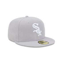 Load image into Gallery viewer, 59Fifty New Era Chicago White Sox Side Script Grey - Grey UV
