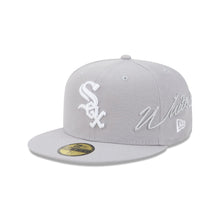 Load image into Gallery viewer, 59Fifty New Era Chicago White Sox Side Script Grey - Grey UV
