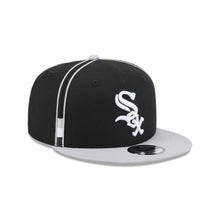 Load image into Gallery viewer, 9Fifty New Era Snapback Chicago White Sox Soutache  Black/Grey - Green UV
