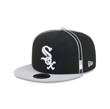 Load image into Gallery viewer, 9Fifty New Era Snapback Chicago White Sox Soutache  Black/Grey - Green UV
