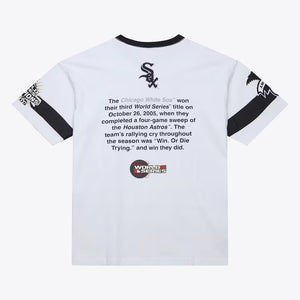 Men's Mitchell & Ness Chicago White Sox Cooperstown Collection Team Origins T-Shirt - White