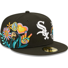 Load image into Gallery viewer, 59Fifty Chicago White Sox Groovy Black - Icy UV
