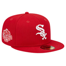 Load image into Gallery viewer, Men's New Era 59Fifty Chicago White Sox 2003 ASG Scarlet/White Fitted - Gray UV
