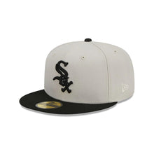 Load image into Gallery viewer, 59Fifty Chicago White Sox Farm Team Stone/Black - Green UV
