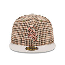 Load image into Gallery viewer, 59Fifty Chicago White Sox Houndstooth 2005 World Series Fitted Hat - Gray UV
