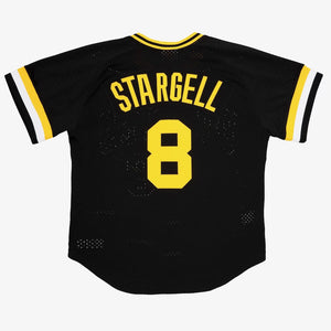 Mitchell & Ness Men's Willie Stargell Black Pittsburgh Pirates 1982 Authentic Batting Practice Jersey
