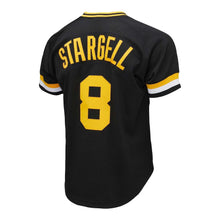 Load image into Gallery viewer, Mitchell &amp; Ness Men&#39;s Willie Stargell Black Pittsburgh Pirates 1982 Authentic Batting Practice Jersey
