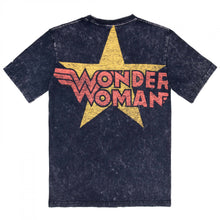 Load image into Gallery viewer, Men&#39;s New Era X DC Wonder Woman Logo Collection T-Shirt - Black
