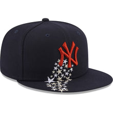 Load image into Gallery viewer, 59Fifty New York Yankees Meteor Navy - Orange UV
