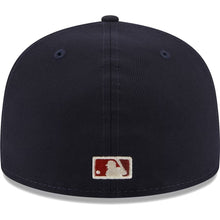 Load image into Gallery viewer, 59Fifty New York Yankees Meteor Navy - Orange UV
