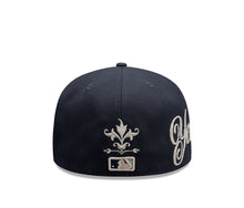 Load image into Gallery viewer, 59Fifty New Era New York Yankees Script Navy - Grey UV
