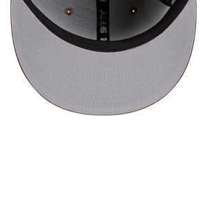 59Fifty New York Yankees New Era Logo Scribble Fitted Hat - Gray UV