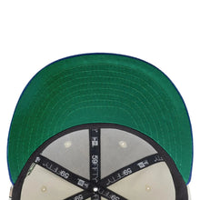 Load image into Gallery viewer, 59Fifty New Era New York Yankees MLB City Element El Salvador White/Blue Fitted Hat - Green UV
