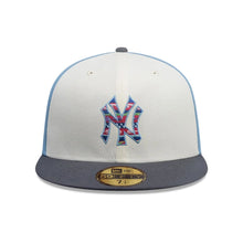 Load image into Gallery viewer, 59Fifty New Era New York Yankees MLB City Element Guatemala White/Pastel Blue Fitted Hat - Multi UV

