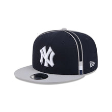 Load image into Gallery viewer, 9Fifty New Era Snapback New York Yankees Soutache  Navy/Grey - Green UV
