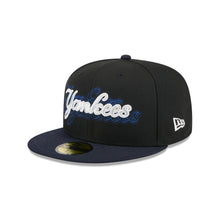 Load image into Gallery viewer, 59Fifty New York Yankees New Era Shadow Stitch Fitted Hat - Gray UV
