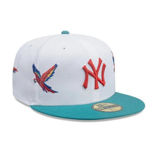 Load image into Gallery viewer, 59Fifty New Era New York Yankees MLB City Element Honduras White/Green Fitted Hat - Feather UV
