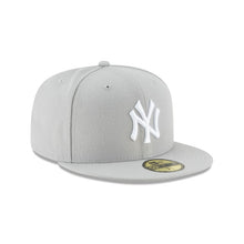 Load image into Gallery viewer, 59Fifty New York Yankees MLB Basic Light Gray - Gray UV
