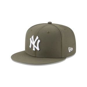 59Fifty New York Yankees MLB Basic Olive - Grey UV