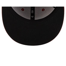 Load image into Gallery viewer, 59Fifty LMB Bravos de Leon Alternate Game Cap Classic Dark Red - Black UV
