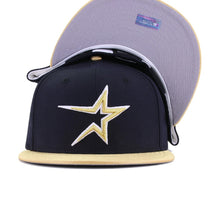 Load image into Gallery viewer, [Retro Authentic Collection] 59Fifty On-Field Houston Astros ALT '99 Navy/Gold  - Grey UV
