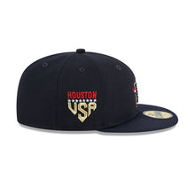 Load image into Gallery viewer, 59Fifty Houston Astros 4th of July Onfield x New Era Navy - Black UV
