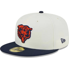 Load image into Gallery viewer, 59Fifty Chicago Bears Super Bowl XX Retro 2-tone White/Navy - Gray  UV
