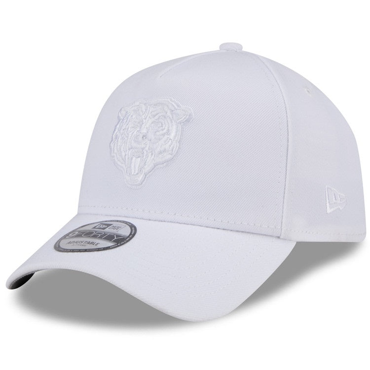 9Forty A-Frame Adjustable Snapback NFL Chicago Bears White - Grey UV