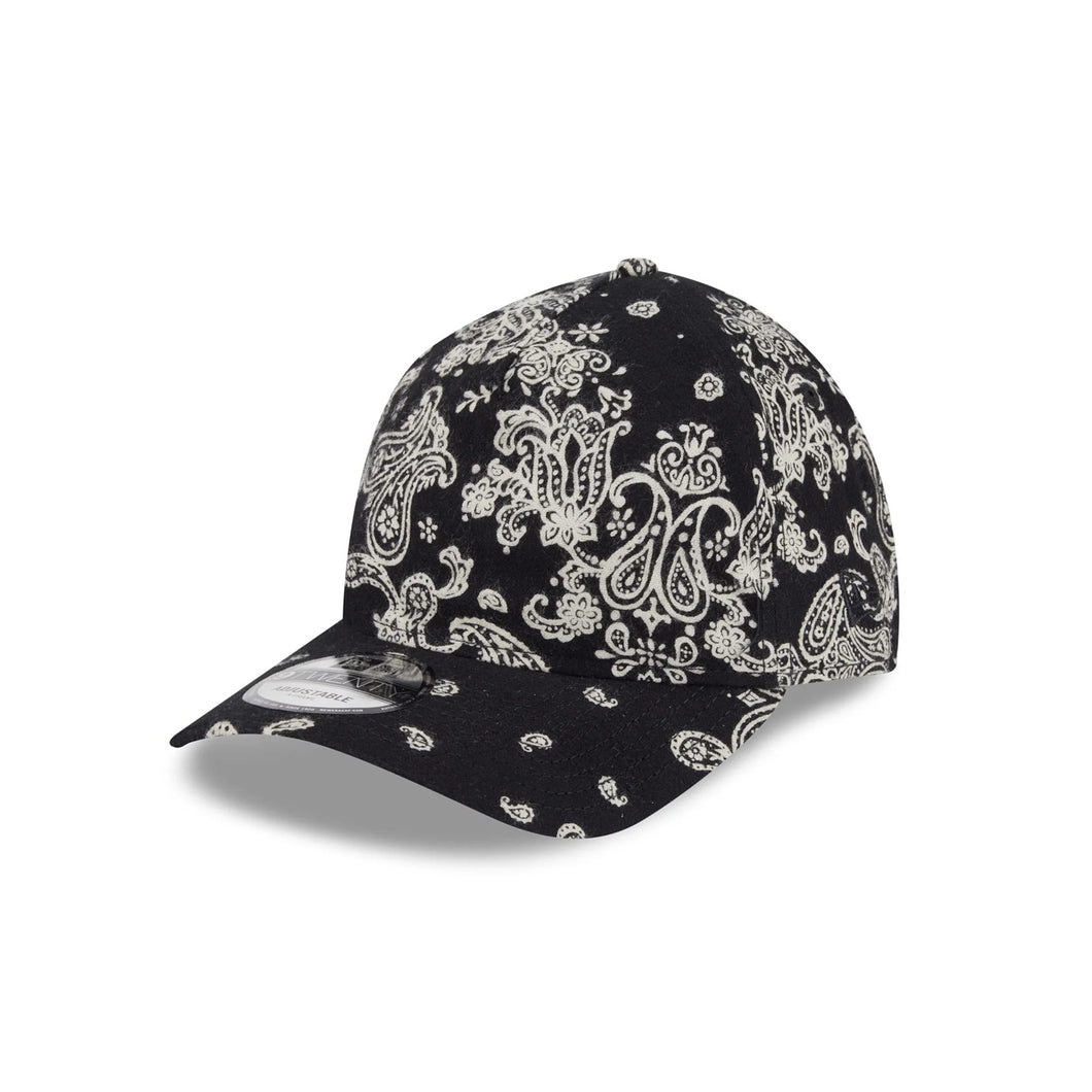 9Twenty AF Three Looms X New Era Black Paisley - Paisley UV