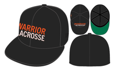 Load image into Gallery viewer, **PRE-ORDER ARRIVES LATE JANUARY 2025** 59Fifty Warriors Lacrosse Black/Black - Green UV
