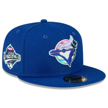 Load image into Gallery viewer, 59Fifty Toronto Blue Jays Polar Lights 1992 World Series Royal - Pink UV

