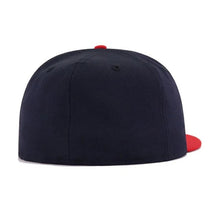 Load image into Gallery viewer, [Retro World Series] 59Fifty On-Field Milwaukee Braves 1957 WS Navy/Red - Green UV
