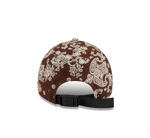 9Twenty AF Three Looms X New Era Brown Paisley - Paisley UV