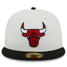 Load image into Gallery viewer, 59Fifty Chicago Bulls Retro 2-tone White/Black - Gray  UV
