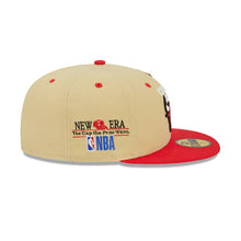 Load image into Gallery viewer, 59Fifty Day Chicago Bulls x New Era 2-Tone Tan/Red - Grey UV
