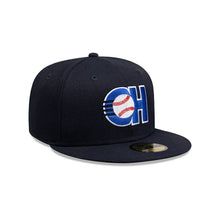 Load image into Gallery viewer, 59Fifty LMB Charros de Jalisco Game Cap AWAY &quot;CH&quot; Navy - Black UV
