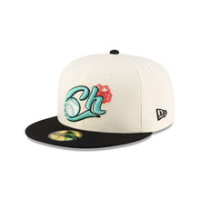 Load image into Gallery viewer, 59Fifty LMB x NEWERAMX Charros de Jalisco 2T Roses Chrome/Black - Mint UV

