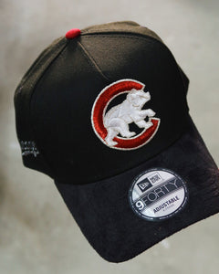 [CHERRY COKE] 9FORTY A-FRAME CHICAGO CUBS BLACK - GREY UV