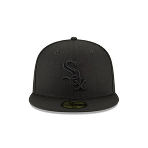 59Fifty Chicago White Sox MLB Basic Black on Black - Grey UV