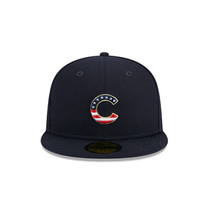 59Fifty Chicago Cubs 4th of July Onfield x New Era Navy - Black UV
